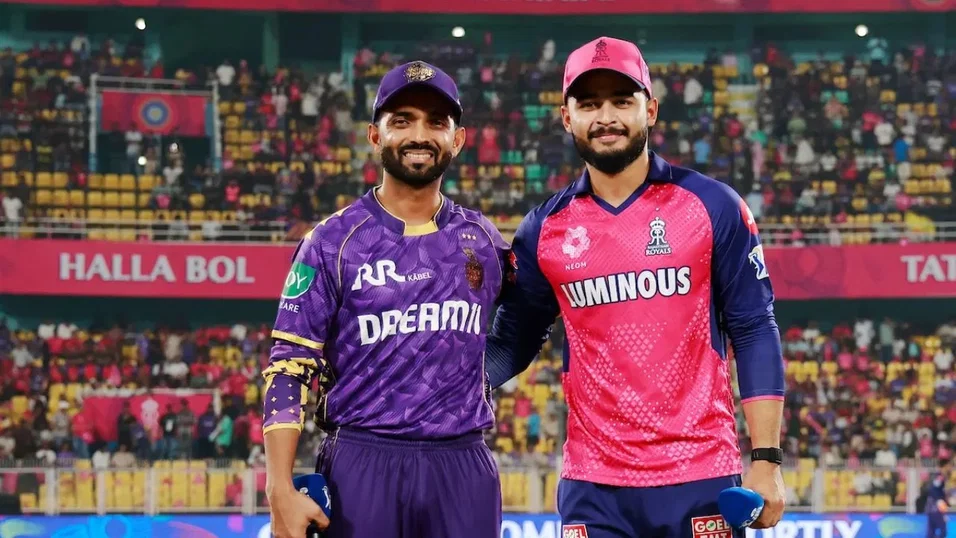 KKR vs RR match