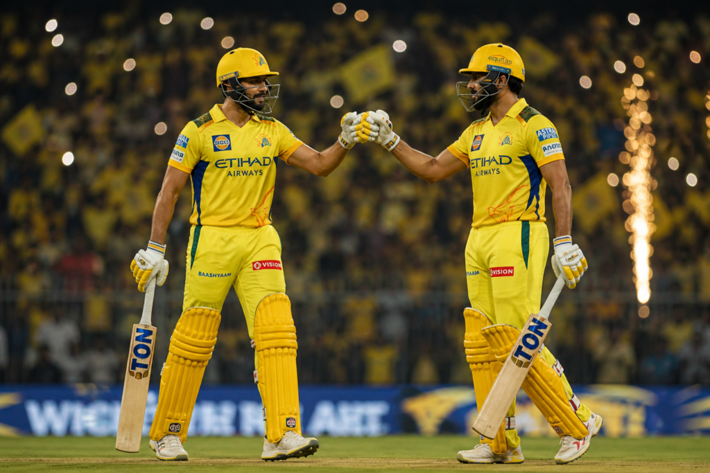 CSK Dominates MI! ruturaj gaikwad