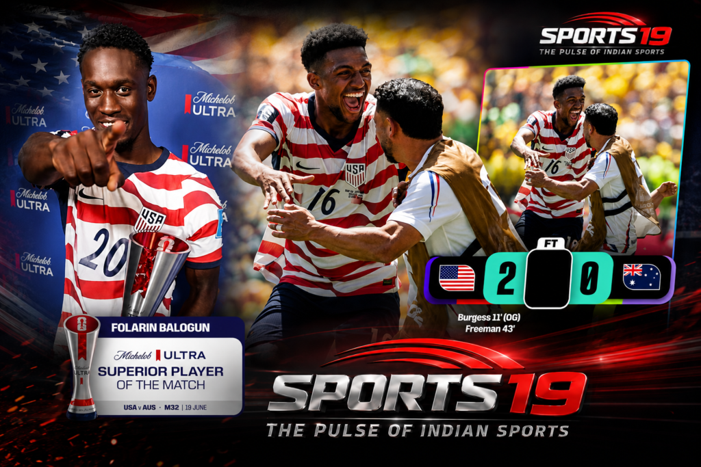 USA Send Early FIFA World Cup 2026 Warning with Convincing 2-0 Win Over Australia USA vs Australia