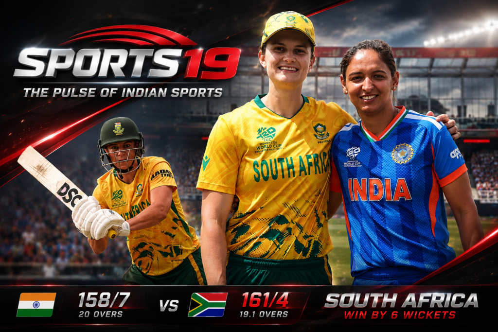 Marizanne Kapp Powers South Africa Over India Marizanne Kapp celebrates after guiding South Africa Women to a six-wicket victory over India Women in the ICC Women's T20 World Cup 2026.