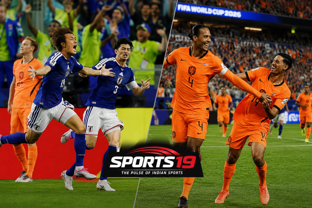 Netherlands vs Japan 2-2: Kamada's Late Goal Rescues Dramatic World Cup Draw Japan celebrates Daichi Kamada's late equalizer against the Netherlands during a thrilling FIFA World Cup 2026 Group F match at Dallas Stadium.