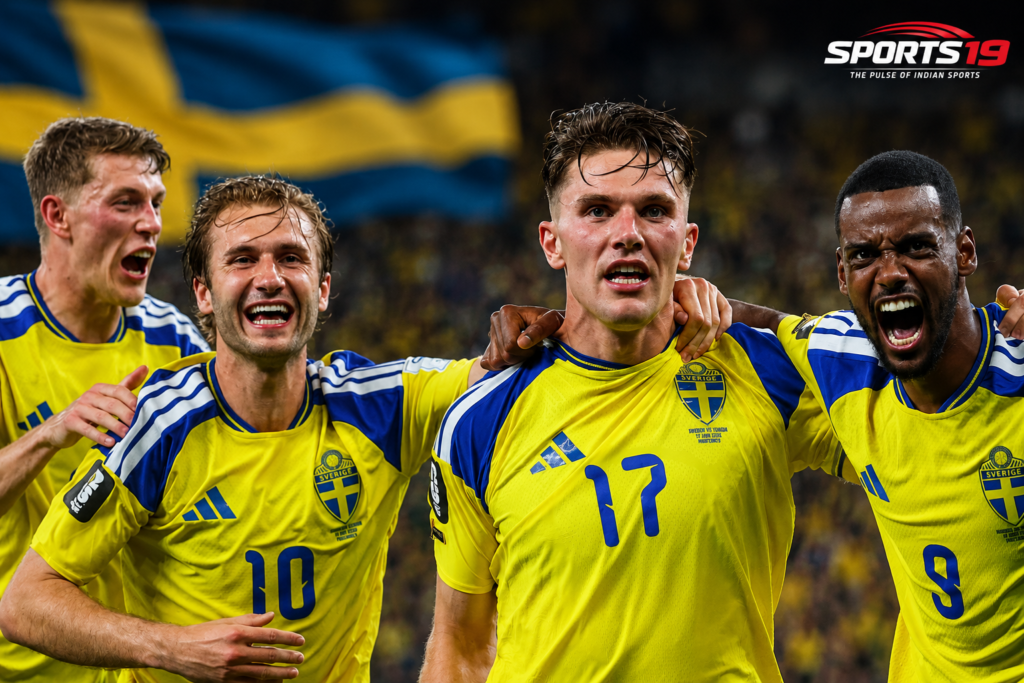 Sweden vs Tunisia 5-1: Ayari Stars as Sweden Deliver World Cup Statement Victory Sweden players celebrate during their 5-1 victory over Tunisia in the FIFA World Cup 2026 Group F match.