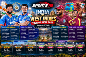India vs West Indies 2026: Full Squads, Schedule and Match Details
